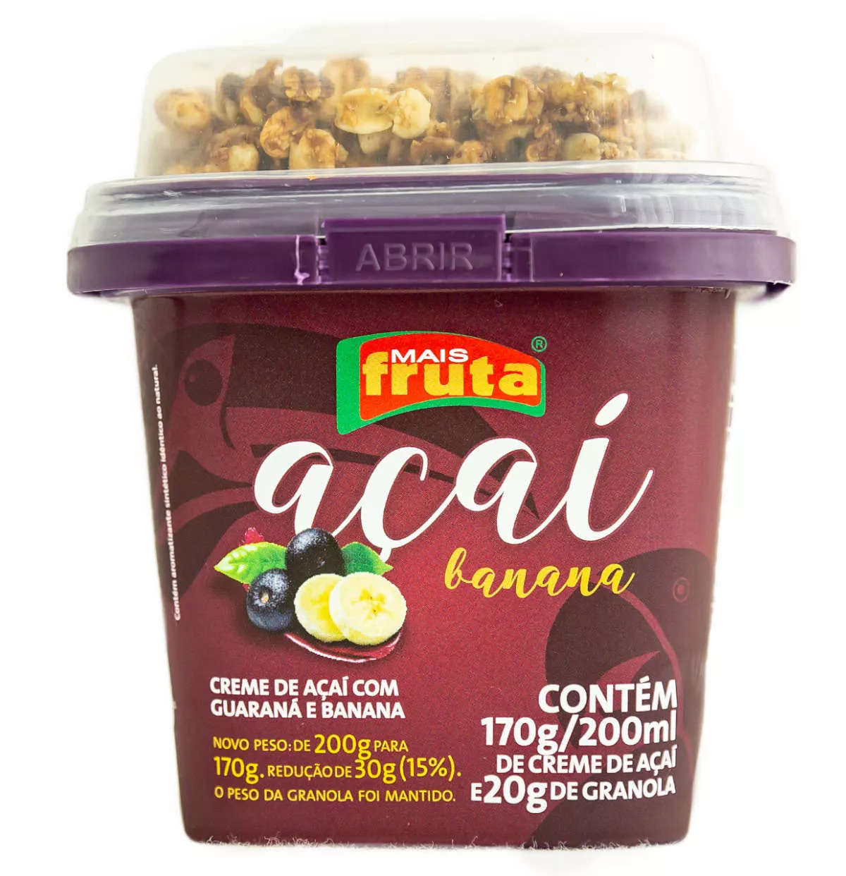 Small tubs of acai with Granola Small tubs of acai with Granola